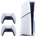 Sony PlayStation 5 Slim + 2 DualSense - vue 3
