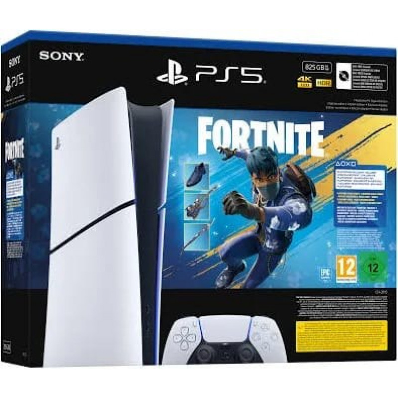 Sony PlayStation 5 Slim Digital + Fortnite Flowering Chaos