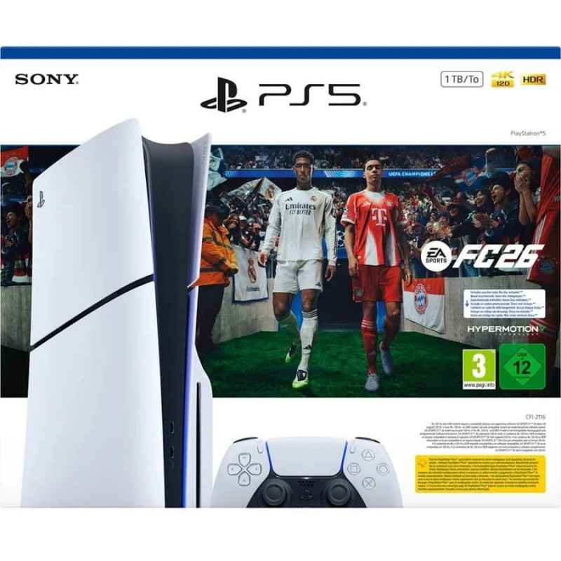 Sony PlayStation 5 Slim + EA FC 26