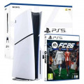 Sony PlayStation 5 Slim + EA FC 26 - vue 2