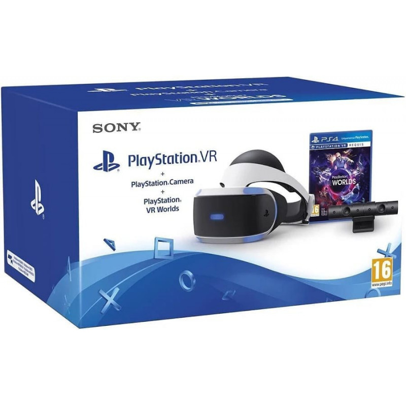 Sony Playstation VR + Caméra + VR WORLDS