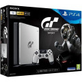 Sony PS4 Slim 1To E Silver Edition Limitée + Gran Turismo Sport Std+ + Qui es-tu ? - vue 2