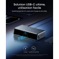 Station d’accueil Anker Prime (14-en-1, triple affichage, DisplayLink) + Anker Prime USB-C auf USB-C Kabel (240W, Upcycled-Flechtdesign, 3 ft) - vue 8