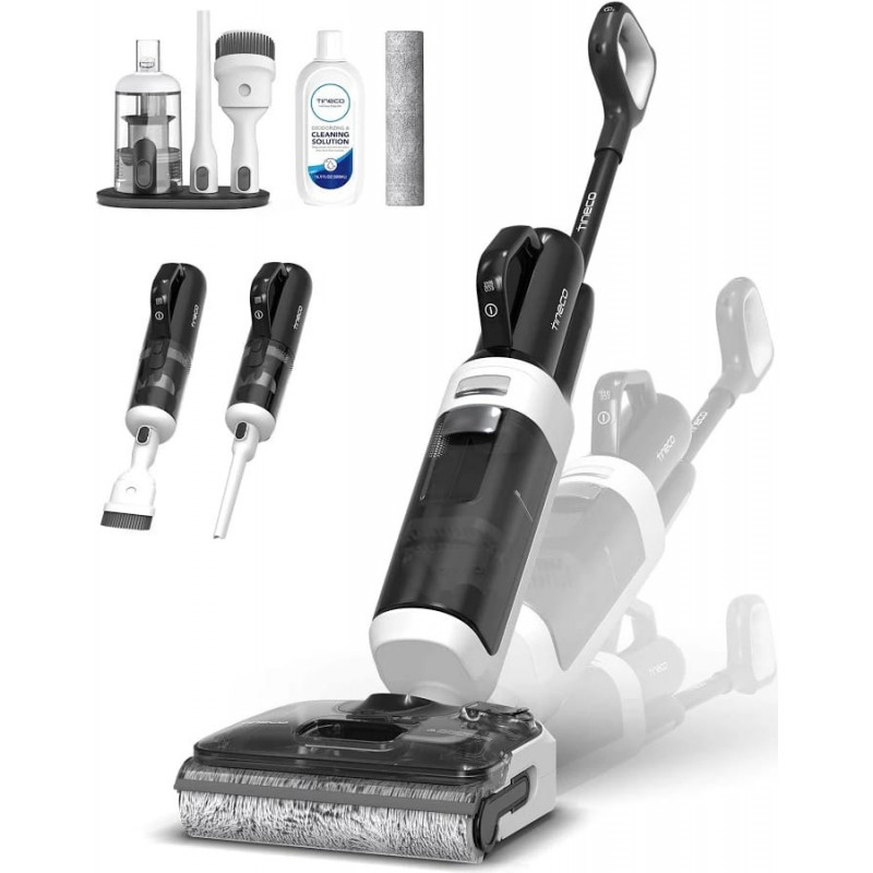 Tineco Floor One Switch S6 Stretch Breeze Aspirateur Laveur Aspirateur Balai Sans Fil Multifonction 2 En 1