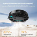 Ultenic T20 Pro Robot Aspirateur Laveur 8000Pa & Station d'Auto-vidage T20 Pro Auto-vidage + anti-poils,Station de vidage Auto - vue 3