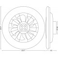 Ventilateur de plafond LED Philips Amigo - vue 7