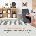 Verticalo SE platine vinyle rétro DAB+ tuner FM USB BT AUX bois - vue 5