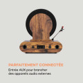 Verticalo SE platine vinyle rétro DAB+ tuner FM USB BT AUX bois - vue 6