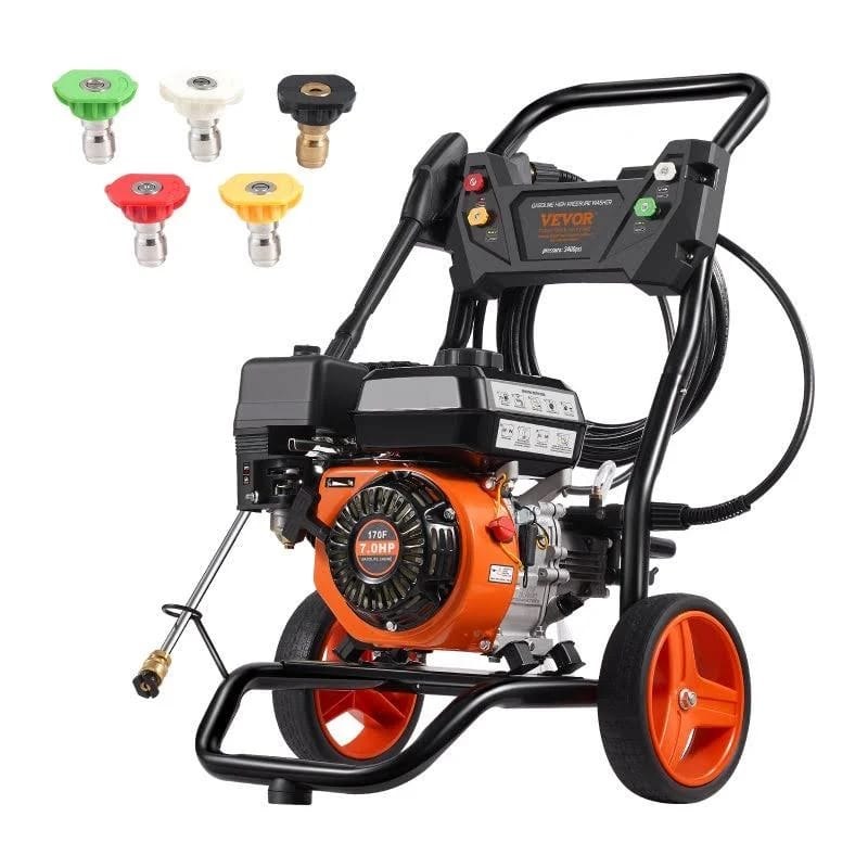 VEVOR Nettoyeur HP essence 3400 PSI 2.6 GPM