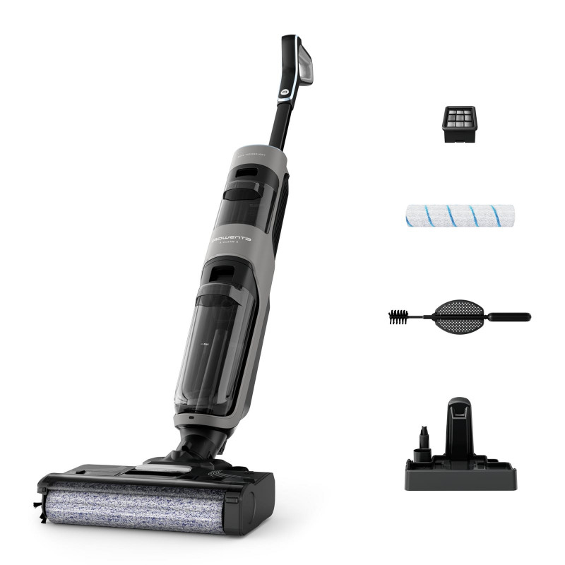X-Clean 4, Aspirateur laveur sans fil, Aspiration et lavage simultanés pour gagner du temps