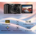 Yonis Appareil Photo Numérique 5k 8mp Zoom Optique Écran Tactile Vlog - vue 7