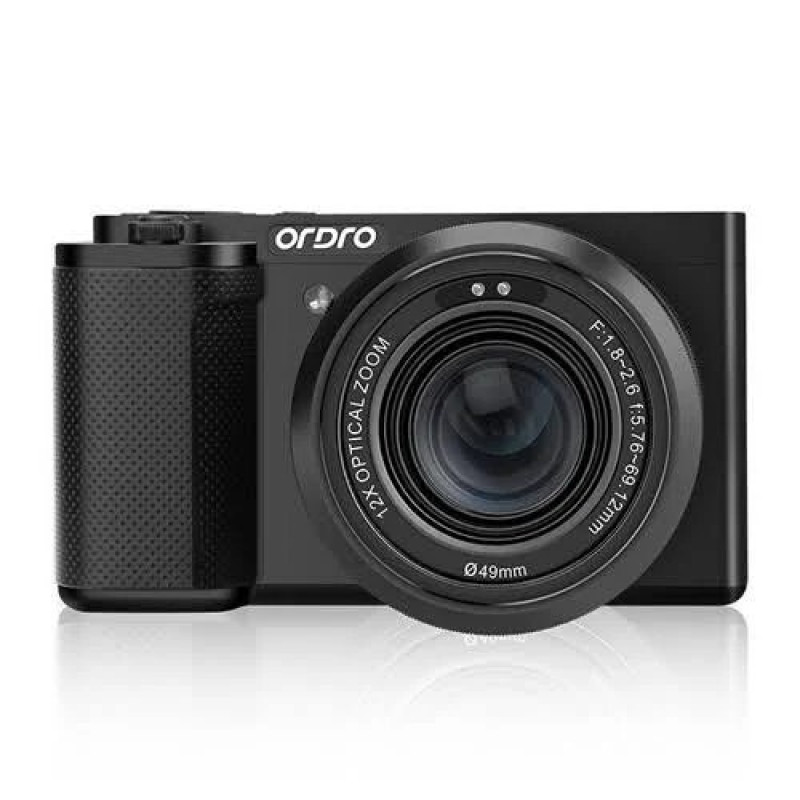 Yonis Appareil Photo Numérique 5k Zoom Optique Vision Nocturne Écran Tactile Wifi Blanc